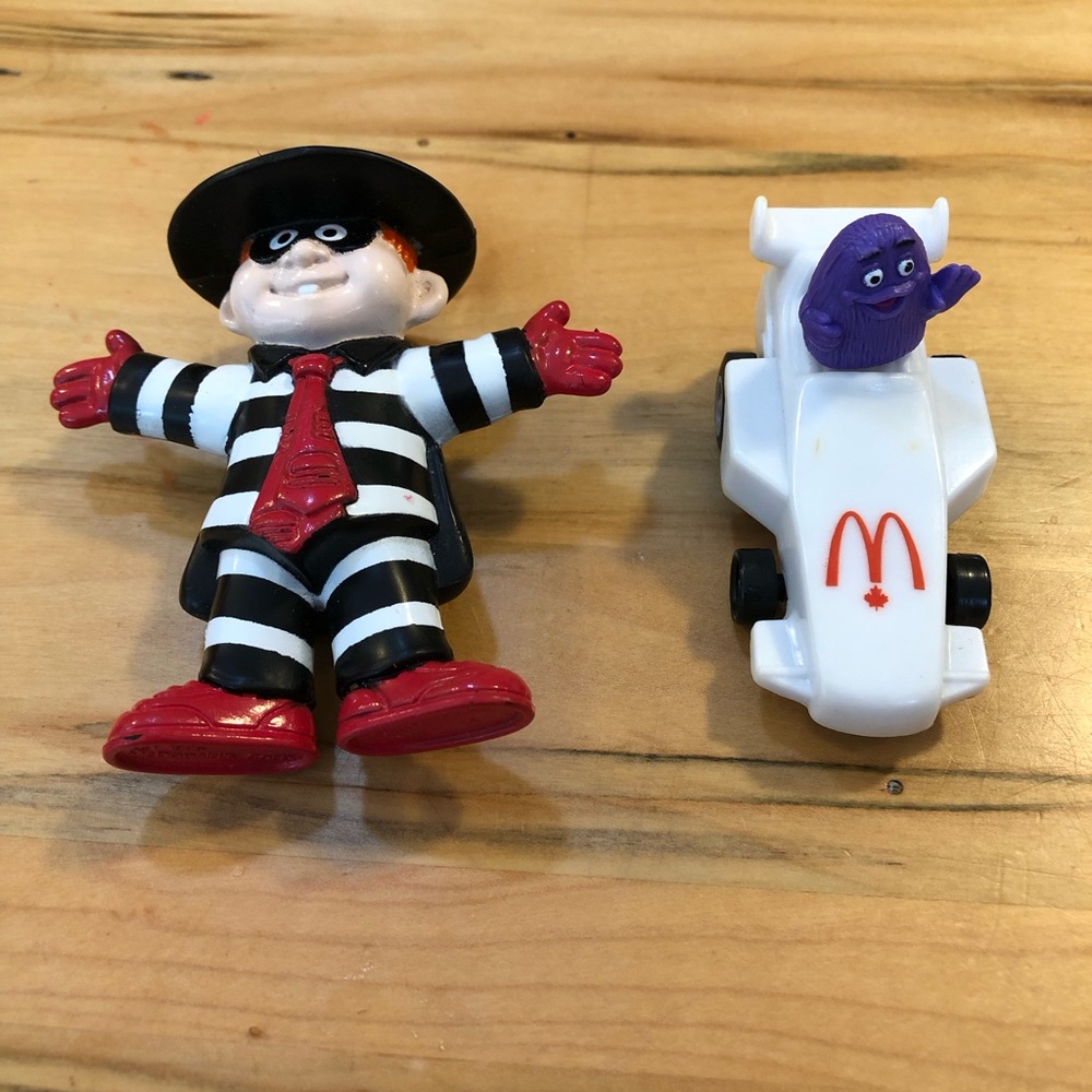 3/$20 McDonald's Figures